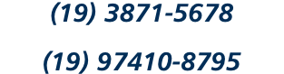 (19) 3871-5678 (19) 97410-8795