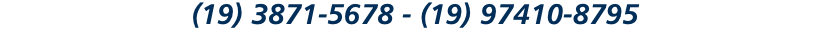 (19) 3871-5678 - (19) 97410-8795